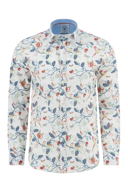 A FISH NAMED FRED Blouse Birdy Blooms