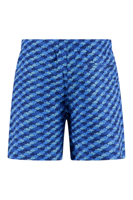 A FISH NAMED FRED swimshort graphic fish