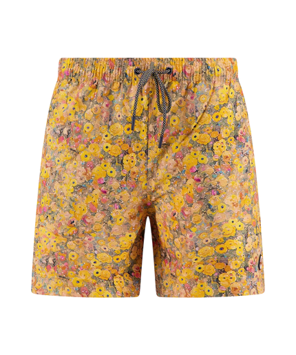 BAÑADOR A FISH NAMED FRED KLIMT FLOWERS