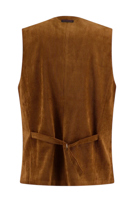 A fish named Fred waistcoat rib, cognac