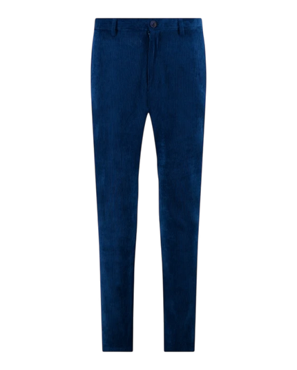 A fish named Fred trousers rib, night sky blue