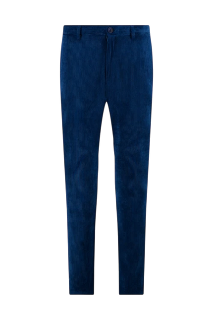 A fish named Fred trousers rib, night sky blue