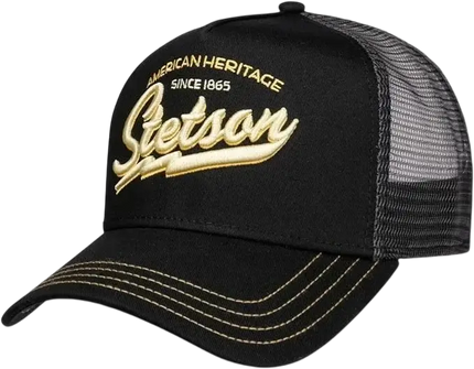 STETSON TRUCKERCAP AMERICAN HERITAGE SINCE 1865
