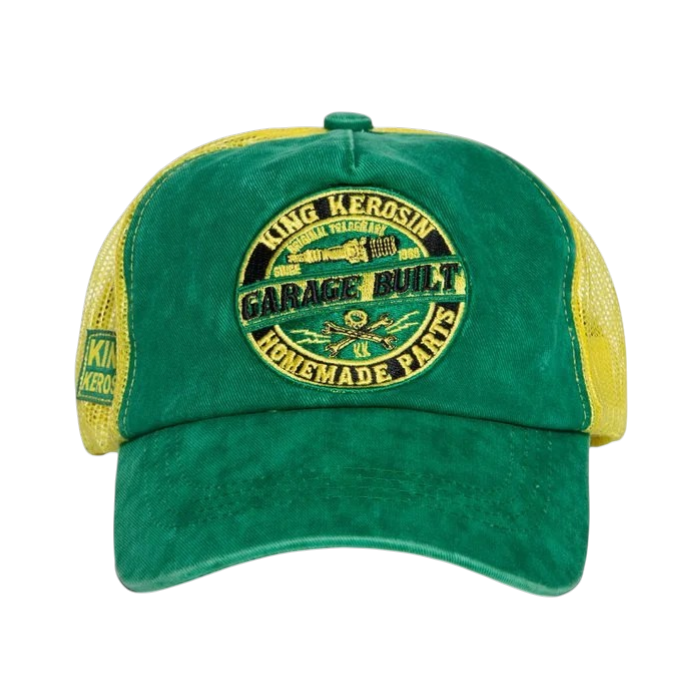 Garage Built groen geel