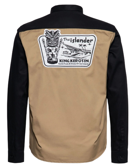 The Islander black & ecru