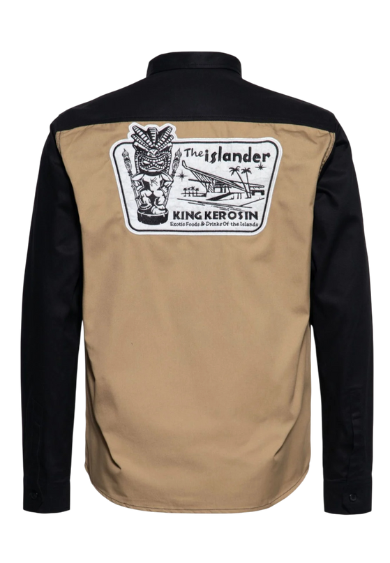 The Islander black & ecru