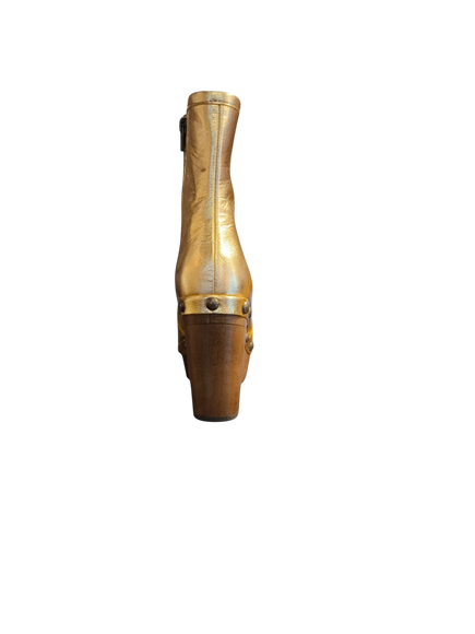 Isabell metallic gold