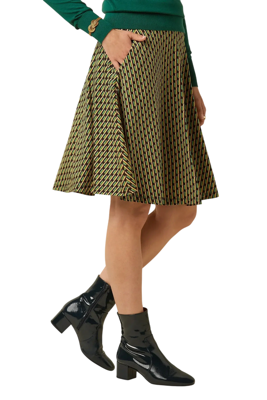 SERENA SKIRT GAUZY BLACK
