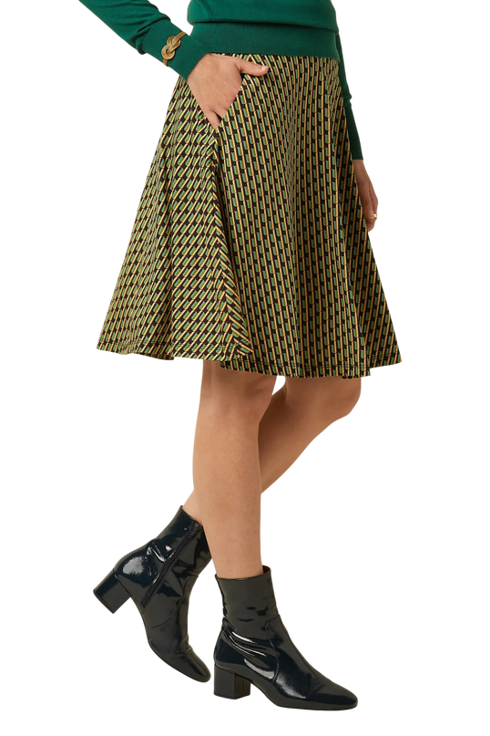 SERENA SKIRT GAUZY BLACK