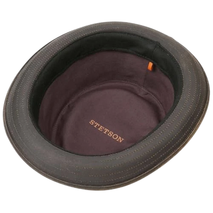 STETSON ODENTO PORK PIE HOED, GREY