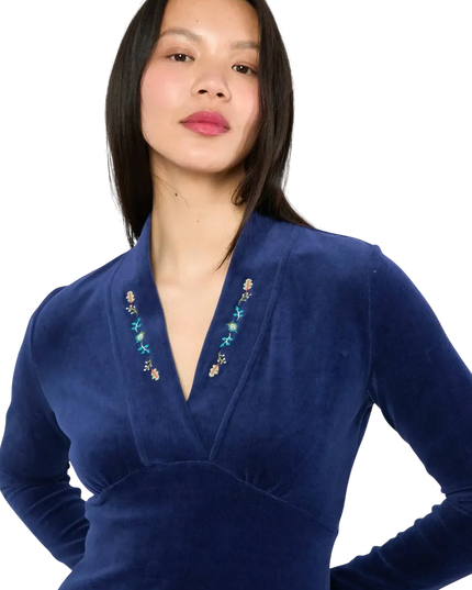 Velvet Glamour Aura, indigo depths blå