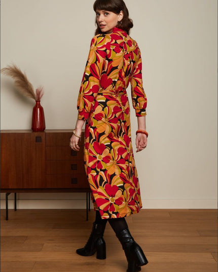 KING LOUIE Carina Dress Adore Black