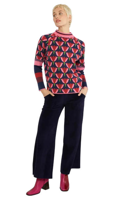 BLUTSGESCHWISTER Strickpullover Cold Day Warm Heart