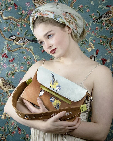 Twiggle Koolmeesjes Petrol/red