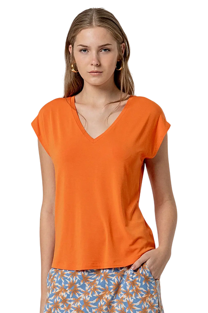 V-HALS T-SHIRT