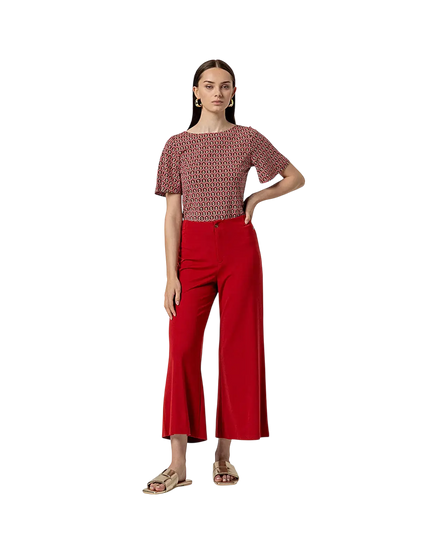 PANTALON À POCHE ROUGE