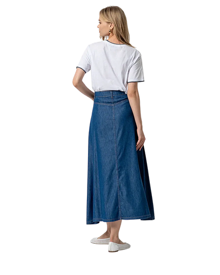 GONNA LUNGA CON SPACCO BLU
