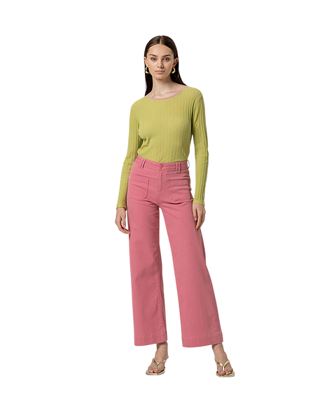 WIDE LEG PANTS PINK