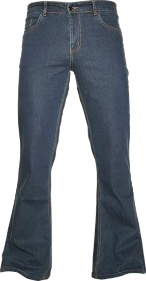 CHENASKI Flare Jeans Classic Blue