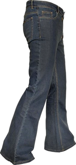 CHENASKI Flare Jeans Classic Blue