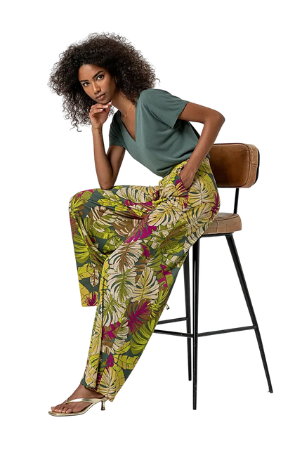 SURKANA broek WIDE LEG PANTS GREEN