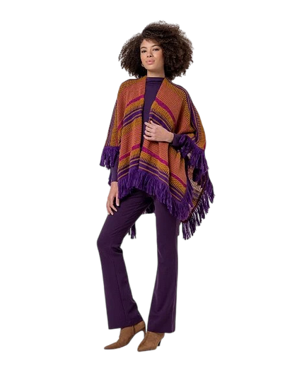 SURKANA HIGH NECK TOP, PAARS