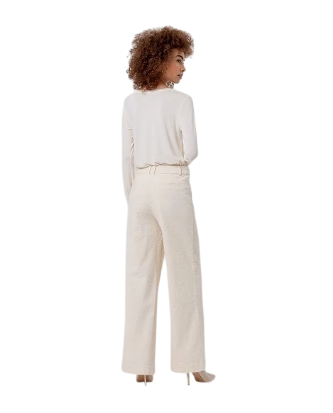 SURKANA CORDUROY BROEK 556TASS523,  WIT