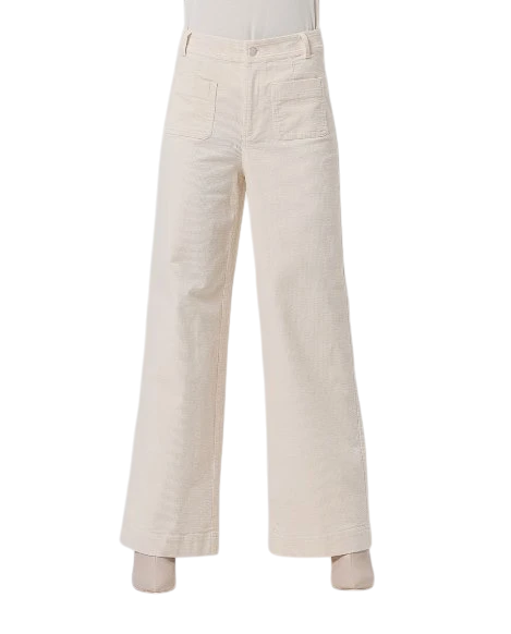 SURKANA CORDUROY BROEK 556TASS523,  WIT