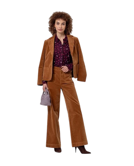 SURKANA CORDUROY BROEK 556TASS523, COGNAC