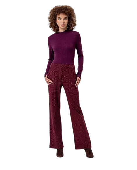SURKANA STRAIGHT LEG BROEK 556XIRO514, BORDEAUXROOD