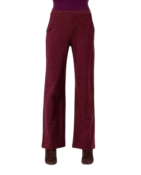 SURKANA STRAIGHT LEG BROEK 556XIRO514, BORDEAUXROOD