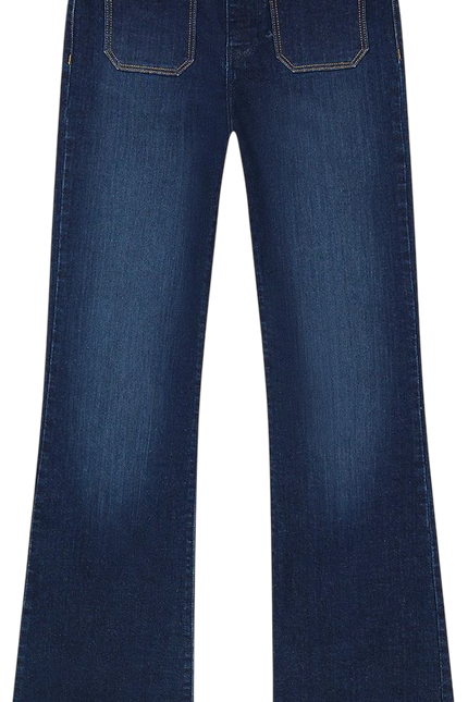 WRANGLER FLARE JEANS, DARK WASH