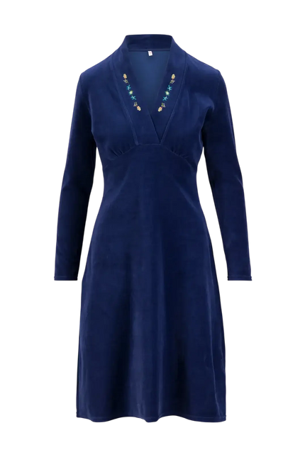 Samt Glamour Aura, indigoblaue Tiefen