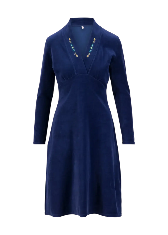 Aura Glamour Velours, bleu profonde indigo