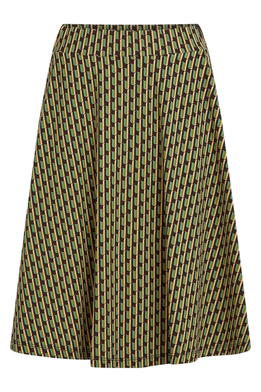 SERENA SKIRT GAUZY BLACK