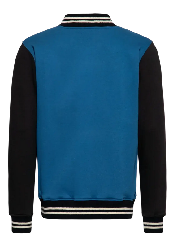 KING KEROSIN College Sweat Jacket Blanko