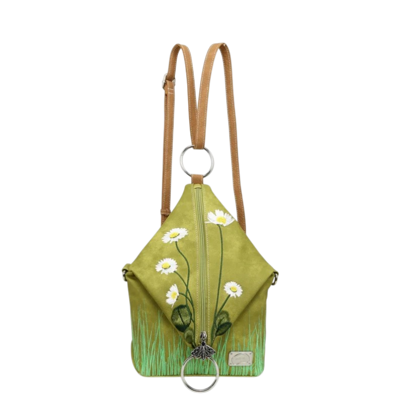 Wildflower crosbody/backpack, l. green