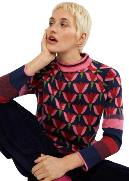 Knitted Jumper Cold Day Warm Heart