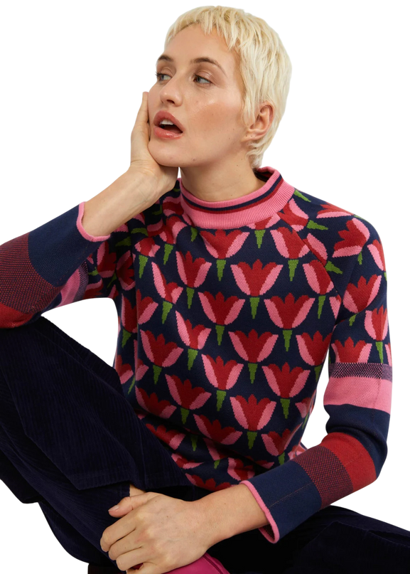 Knitted Jumper Cold Day Warm Heart