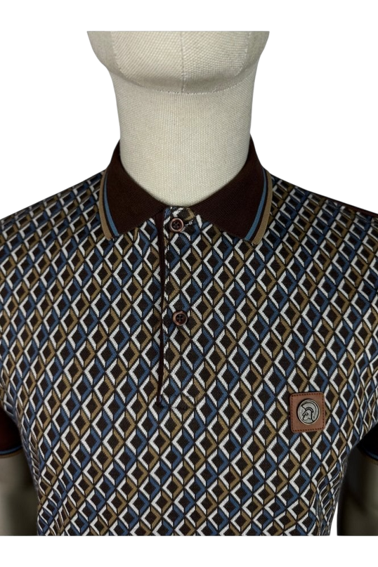 Diamond Jacquard Polo