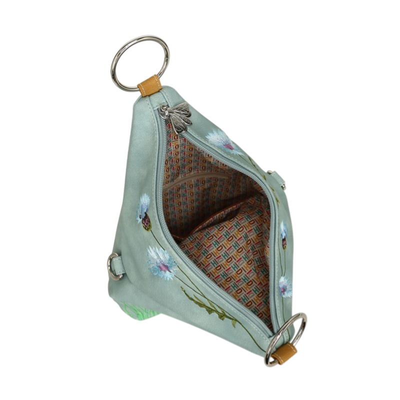 Wildflower crosbody/backpack, l. blue