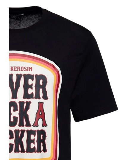KING KEROSIN SHIRT "NEVER FUCK A FUCKER", ZWART