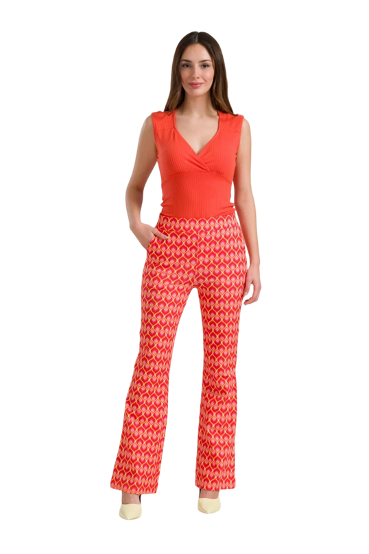 LIEKE FLARED PANTS Retro Touch