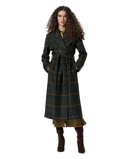 SURKANA zimowa kurtka ELEANOR KHAKI/ZIELONA