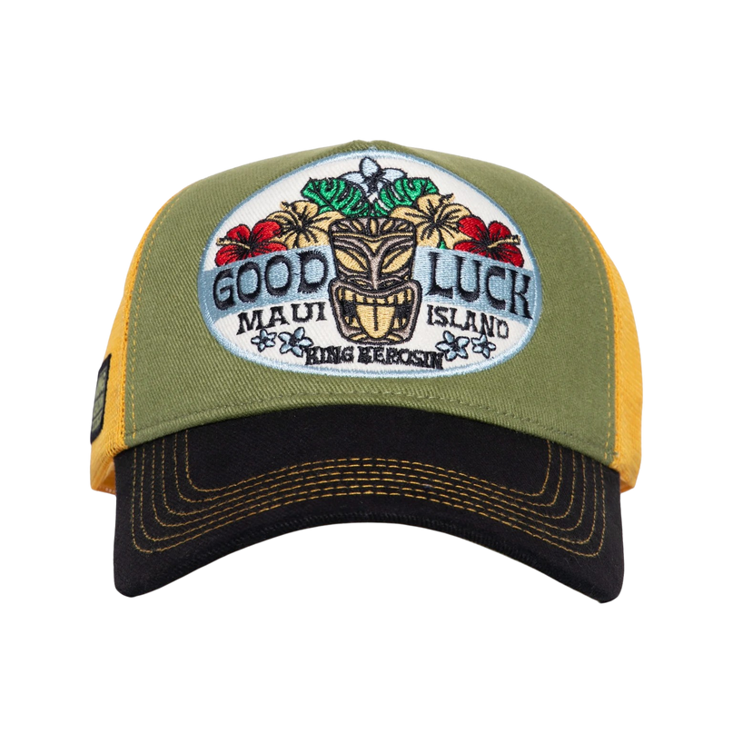 Good Luck, black/green/lemon