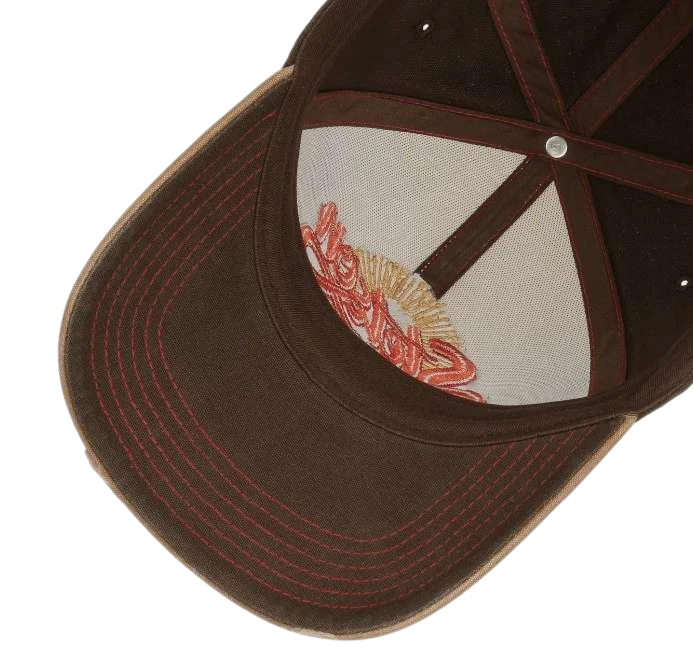 STETSON BASEBALL CAP, VINTAGE DISTRESSED
