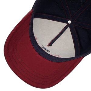 STETSON TRUCKER CAP VINTAGE RACING, WINE/ OFFWHITE
