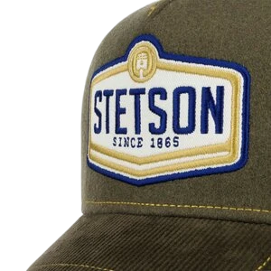 STETSON TRUCKER CAP, WOOL PISTON