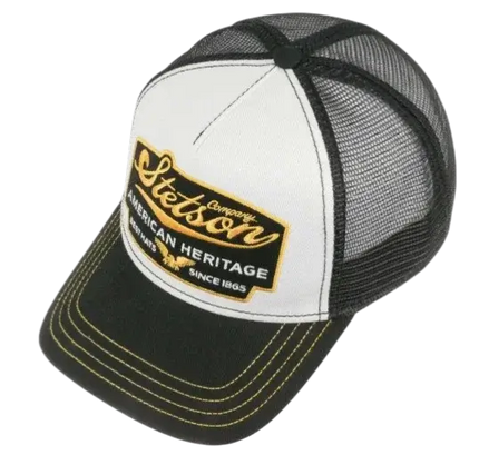 STETSON TRUCKERCAP AMERICAN HERITAGE