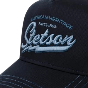 STETSON TRUCKERCAP AMERICAN HERITAGE CLASSIC, NAVY